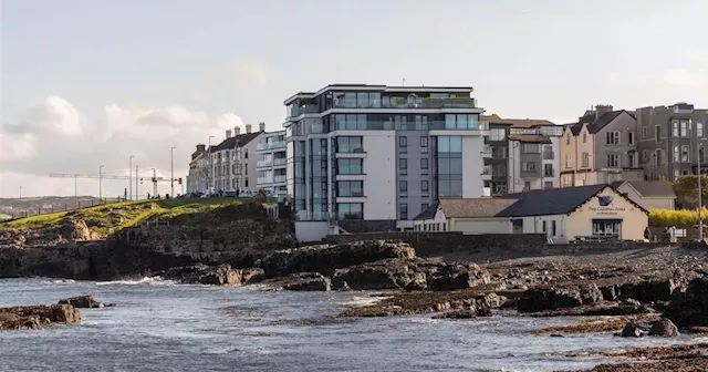 Inside three-bedroom NI apartment on the market with beautiful sea views