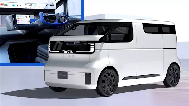 Toyota Kayoibako Is A Customizable Baby Van Concept For Personal And Business Use