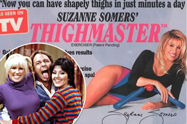 How Suzanne Somers went from getting fired from 'Three's Company' to ThighMaster fortune