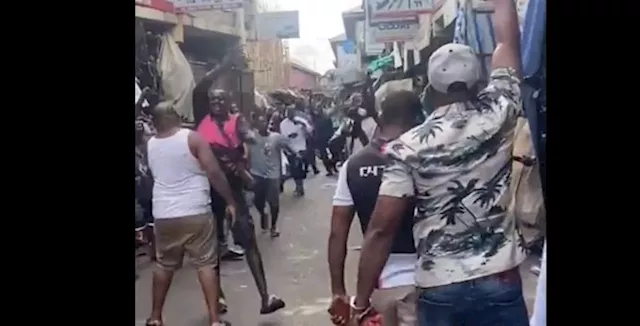 Police to probe man celebrating Ladipo market reopening with AK-47 shots