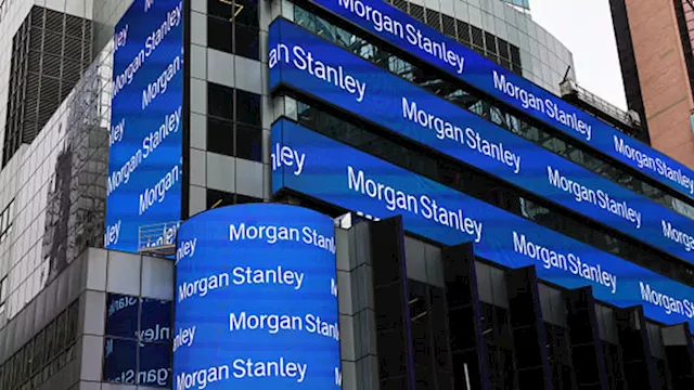 We're lowering our price target on Morgan Stanley as shares tumble on earnings results