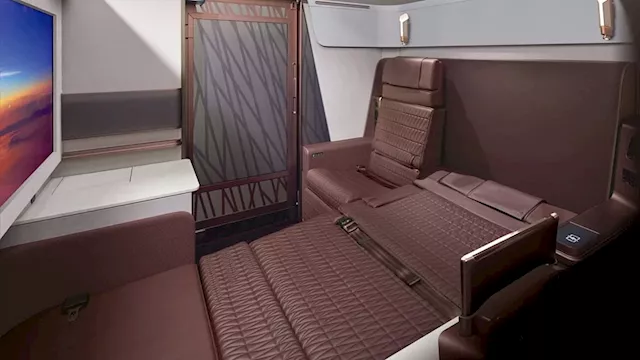 Japan Airlines unveils new first and business-class cabins... with double-bed suites that 'feel like...