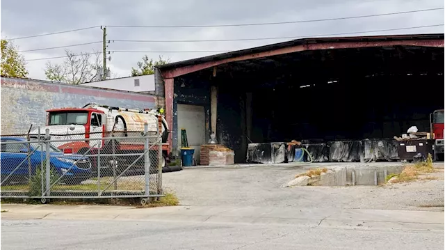 Fountain Square neighbors concerned about odor, leaking waste from nearby business