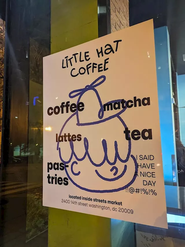 Little Hat Coffee opened inside the Streets Market at 14th and Florida!