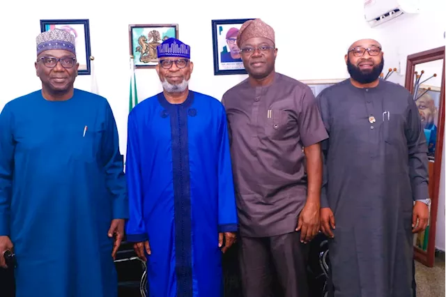 PHOTOS: Kwara, Niger, Oyo governors meet Alake over licenses of mining companies