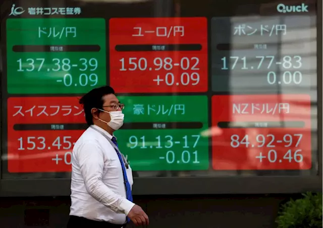 Japan says it’s watching currency market moves with ‘strong sense of urgency’ as yen slides