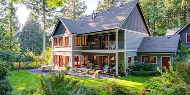 Immaculate $2.8M Home With 2-Acre Forest Hits Victoria Market