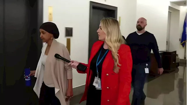 Ilhan Omar stonewalls FOX Business reporter's questions on Israel ceasefire demands