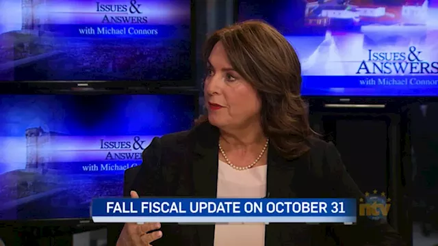 Finance minister to release fall fiscal update Oct. 31