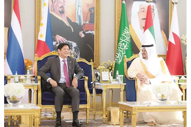 Marcos presents Maharlika to Saudi business players