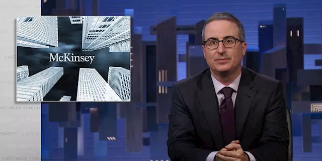 Watch John Oliver Rip McKinsey & Company Apart on 'Last Week Tonight'