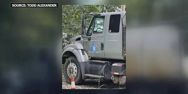 Have you seen this truck? Peninsula business owner searching for stolen water truck