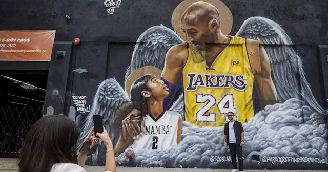 Video game company saves iconic Kobe and Gianna Bryant mural in downtown Los Angeles