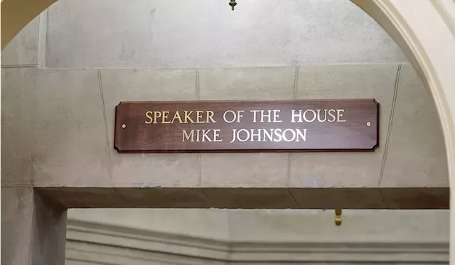 Speaker Mike Johnson declares the House is 'back in business'