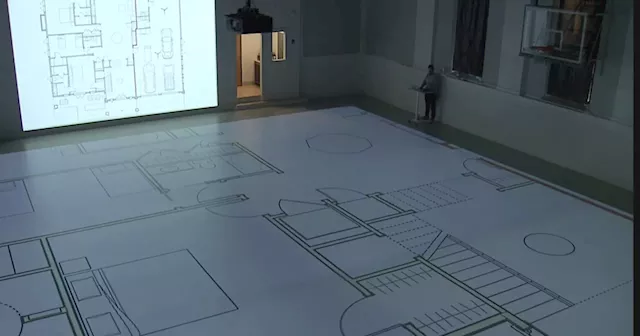 Company brings home blueprints to life by projecting them to scale in a walkable space