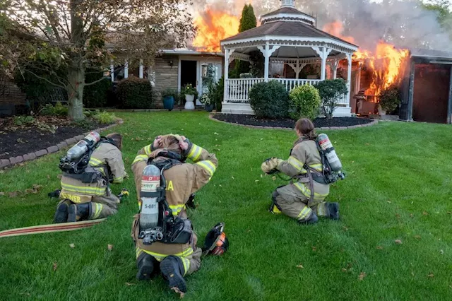 Centre County fire company’s all-female attack line makes history