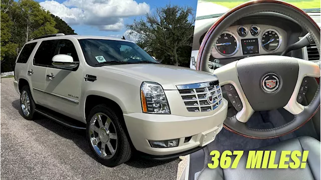 Would You Consider A 367-Mile 2011 Cadillac Escalade A Solid Investment?