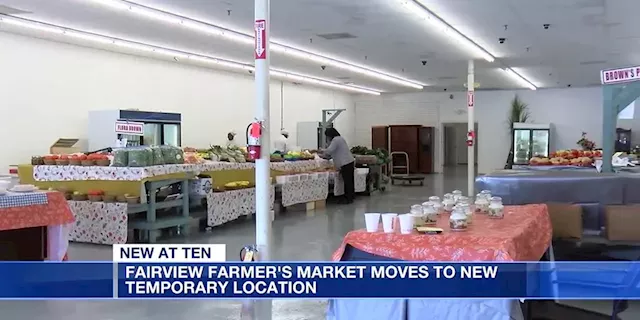 West Montgomery farmers market moves to temporary new location