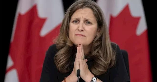 Freeland to meet finance ministers on Alberta’s proposed CPP withdrawal