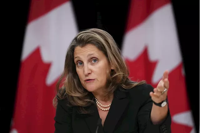 Chrystia Freeland convenes finance ministers’ meeting on Alberta pension proposal