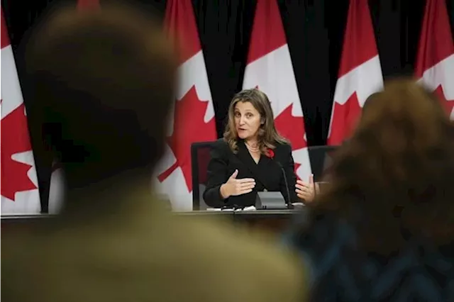 Freeland to meet with provincial finance ministers on possible Alberta CPP withdrawal