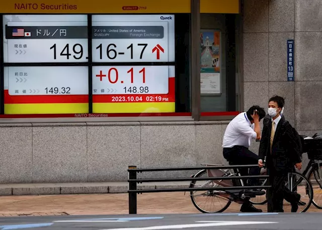 Asian stocks waver, yen wobbles as BOJ takes centre stage