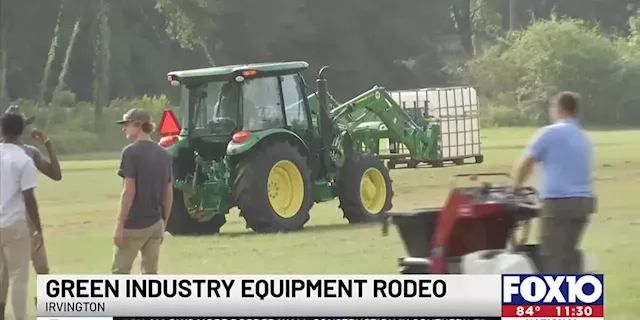 Hundreds of high school students participate in Green Industry Equipment Rodeo