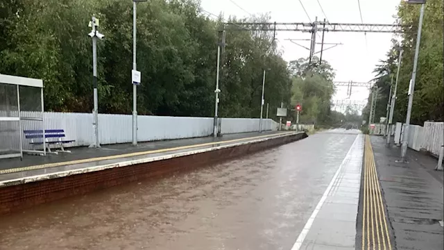 UK weather: 'Extreme' conditions forecast - as train companies issue 'do not travel' warnings due to heavy rain