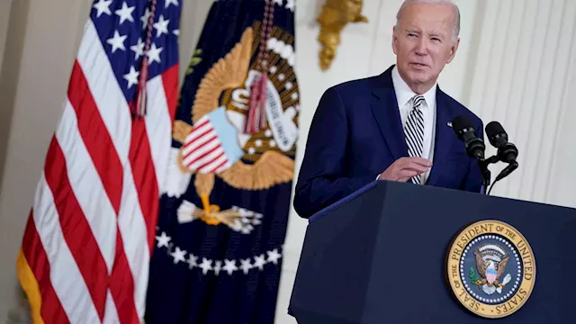 Biden touts investment in rural areas in Minnesota, the home state of his primary challenger