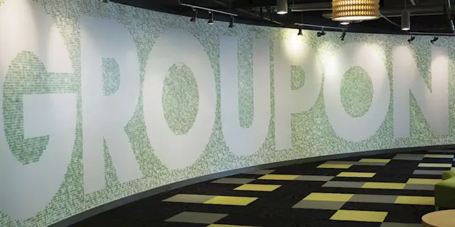 Groupon's stock craters as CEO says business 'continues to be challenged'