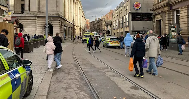 Police statement after large cordon set up near Old Market Square