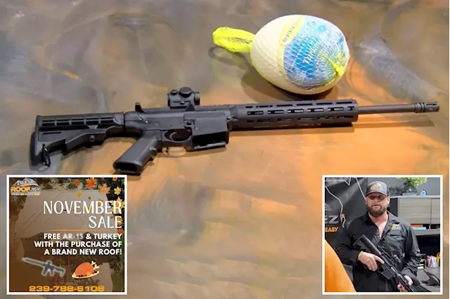 Florida company offers Thanksgiving special with free turkey and AR-15