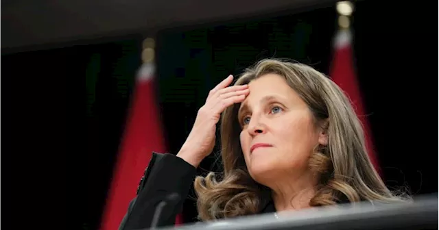 Freeland meeting finance ministers to discuss Alberta’s CPP exit proposal