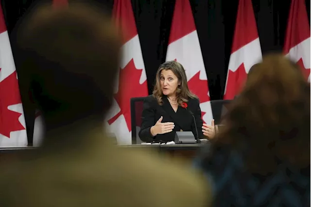 Finance ministers, Freeland set to meet to discuss Alberta CPP exit proposal