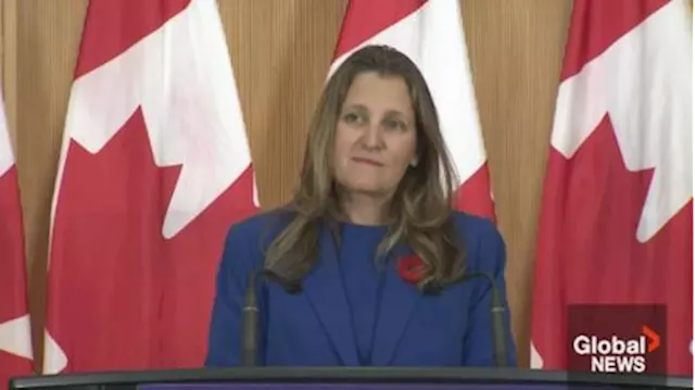 Freeland, provincial and territorial finance ministers discuss possible Alberta CPP exit