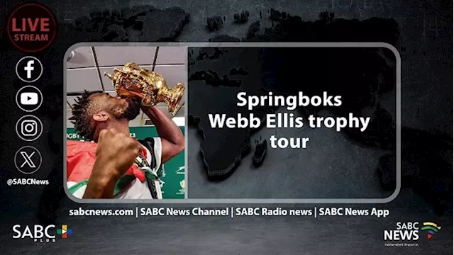 LIVE: Springboks Trophy Tour in Durban - SABC News - Breaking news, special reports, world, business, sport