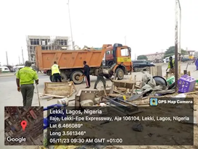 Lagos seals off Ajah market, demolishes illegal structures at jubilee bridge