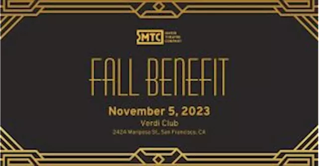 Verdi Club: Marin Theatre Company’s fall benefit