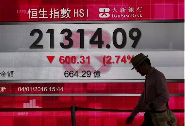 Asian stocks sink as post-Fed rally cools; China trade, RBA in focus