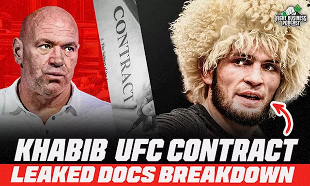 The Fight Business Podcast: Khabib Nurmagomedov's Contract Leaked During Anti-Trust Case