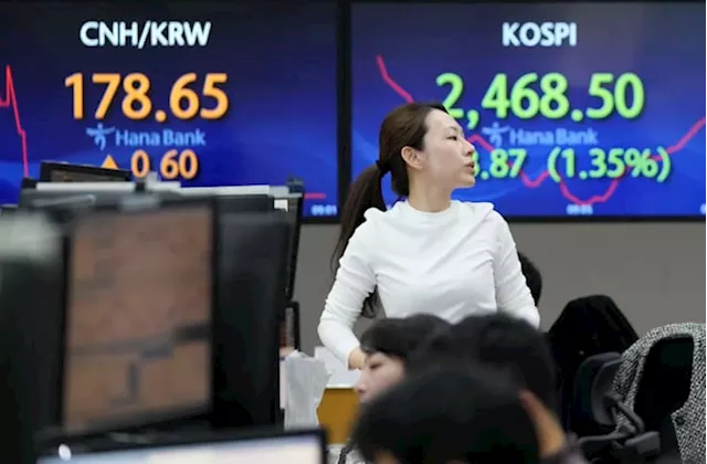 Stock market today: Asian shares are mostly lower as Australia's central bank raises its key rate