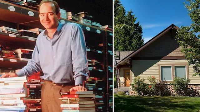 Inside Jeff Bezos' modest rented garage where he started billion-dollar company Amazon