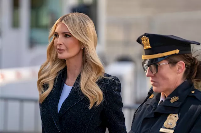 Ivanka Trump takes witness stand in NY civil fraud trial scrutinizing family's business