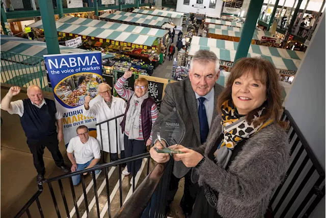 Shrewsbury Market Hall Facilities Manager receives Lifetime Achievement Award