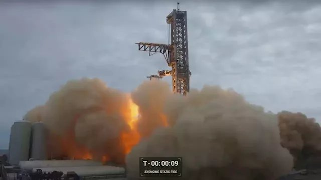 SpaceX's interplanetary rocket fires up engines in unprecedented test | CNN Business