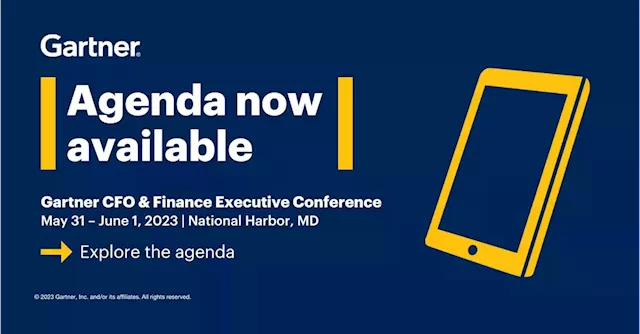 Gartner CFO & Finance Executive Conference 2023, National Harbor, MD