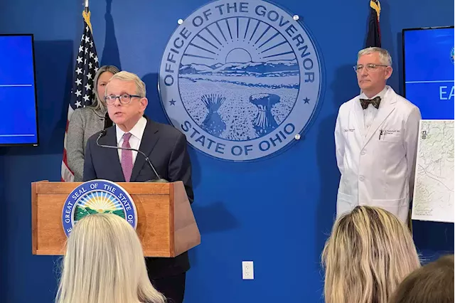 DeWine on company behind Ohio chemical spill: We will ‘hold their feet to the fire’