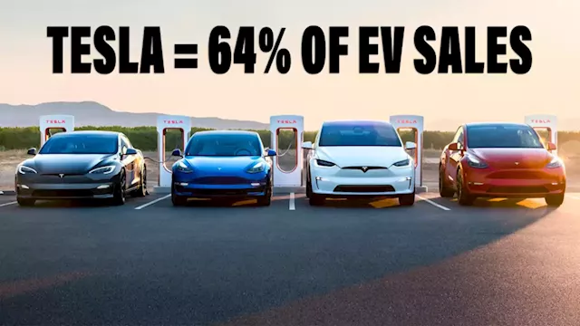 EVs Accounted For 5.6% Of U.S. Market Last Year, Tesla Continues To Dominate | Carscoops