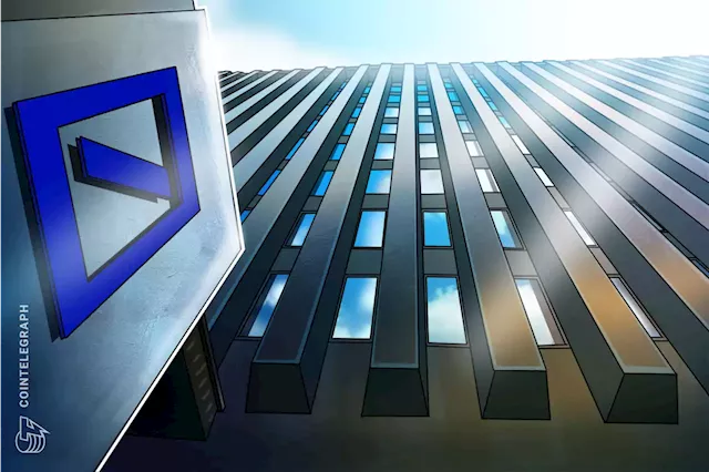 Deutsche Bank completes trial of tokenized investment platform