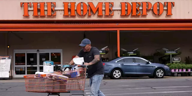 Home Depot sees home-improvement market declining if consumer demand keeps shifting to services from goods